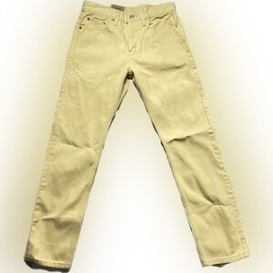 Levi's Yello 502 Taper Jeans
